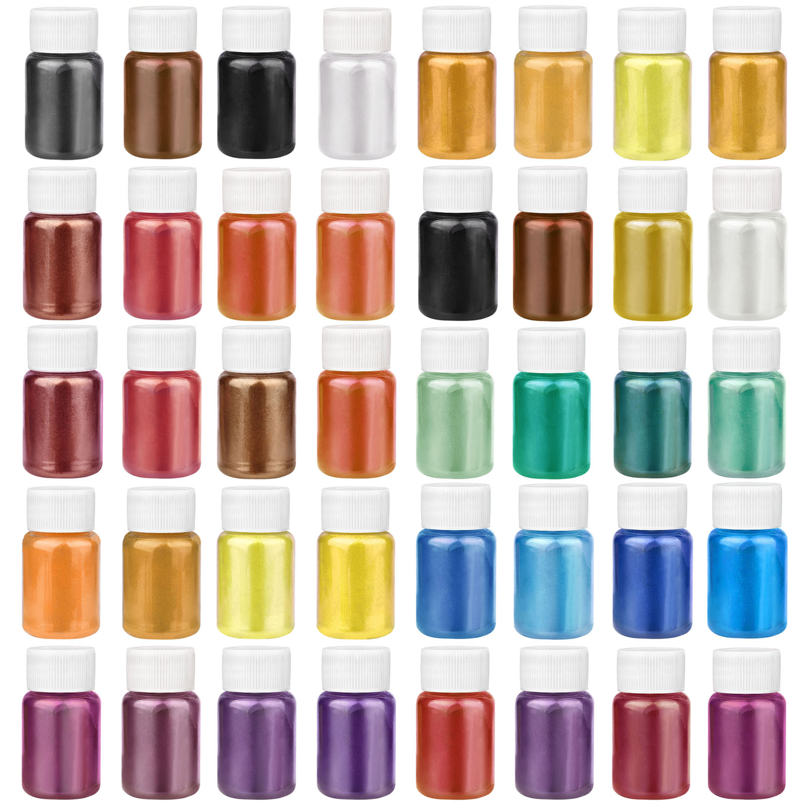 Resin Pigment Set - 4 Colors/Set Pearlescent Powder Resin Pigment