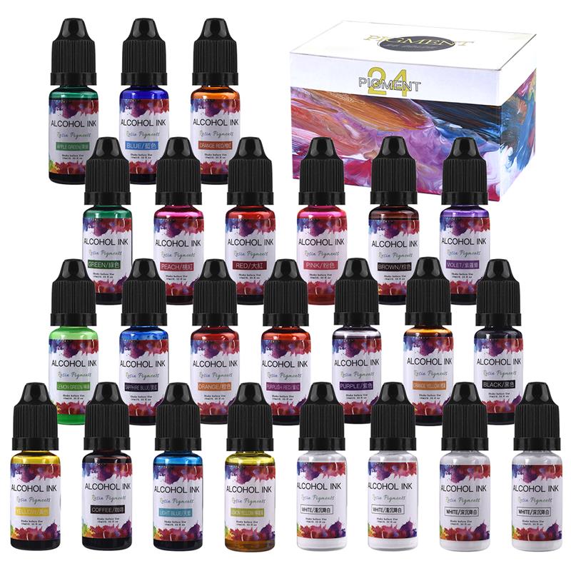 Resin Pigment Set - 24 Color/Set 10ml Resin Pigment Art