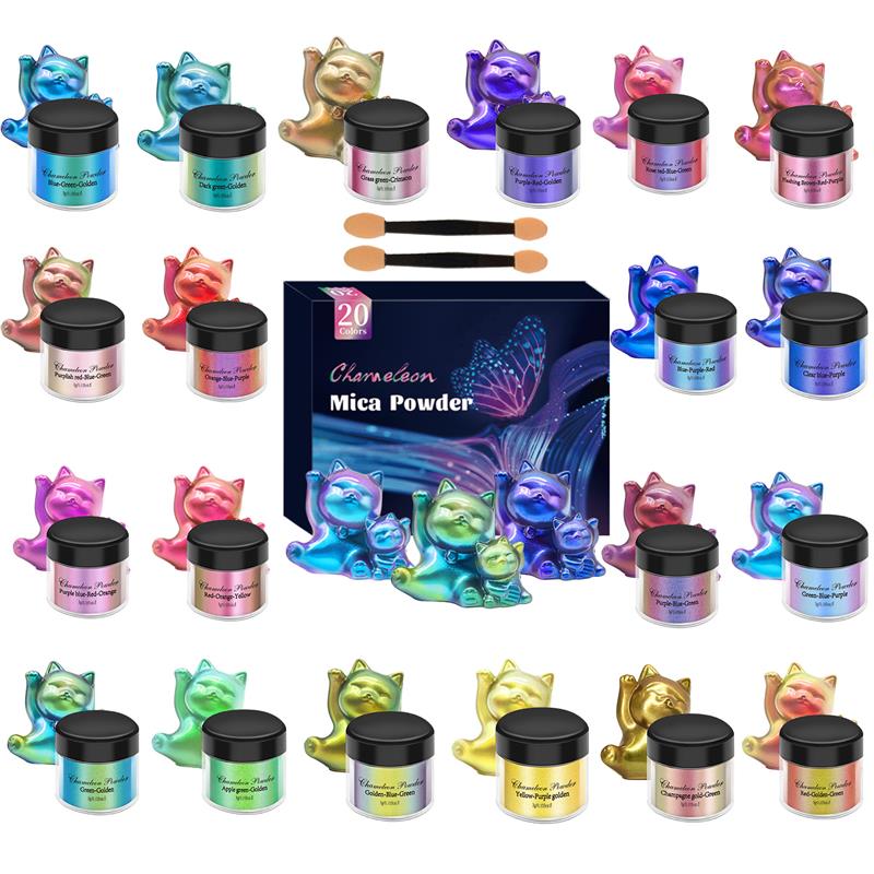Resin Pigment Set - 10/20 Colors Set Resin Color-changing Pigment