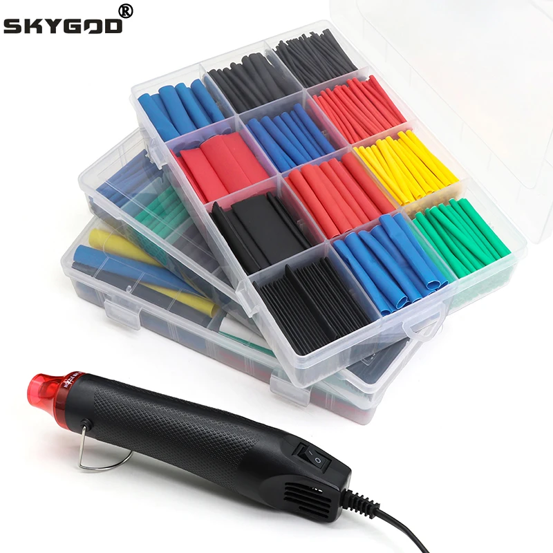 Heat Gun Small - 102-750pcs 2:1 Thermoresistant Tube Heat Shrink
