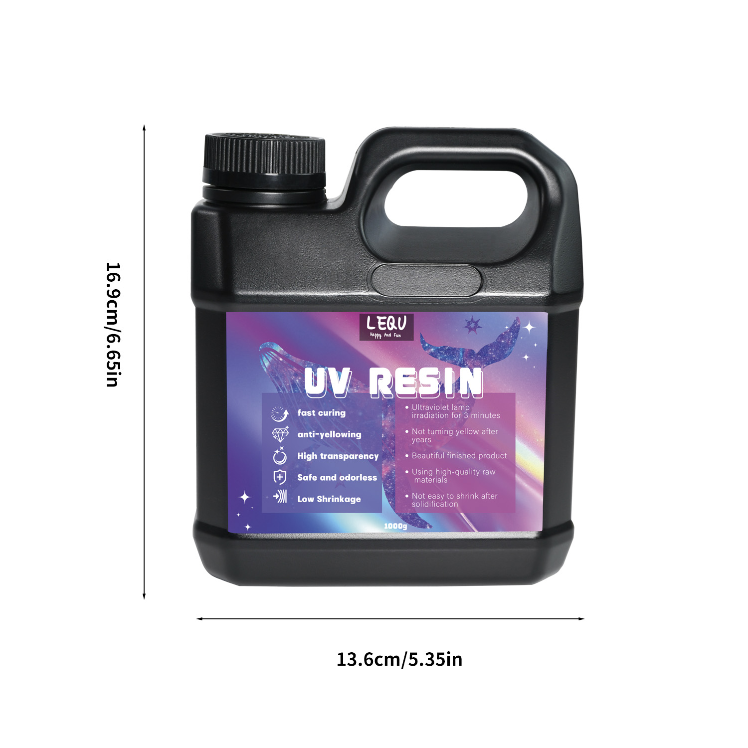 Bulk UV Resin Crystal Clear La - Resin Jewelry Kit recension och pris