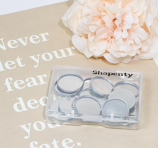 20 Pieces Stainless Steel Roun - Crafting Resin recension och pris