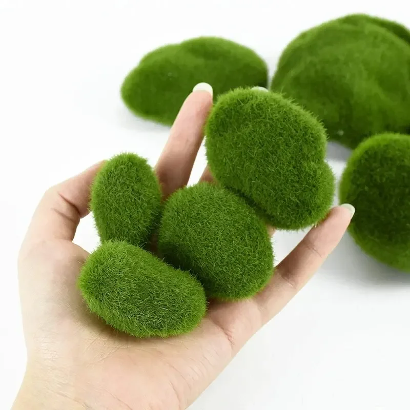 10Pcs Simulation Moss Stone Ar - Terrarium Moss Art recension och pris