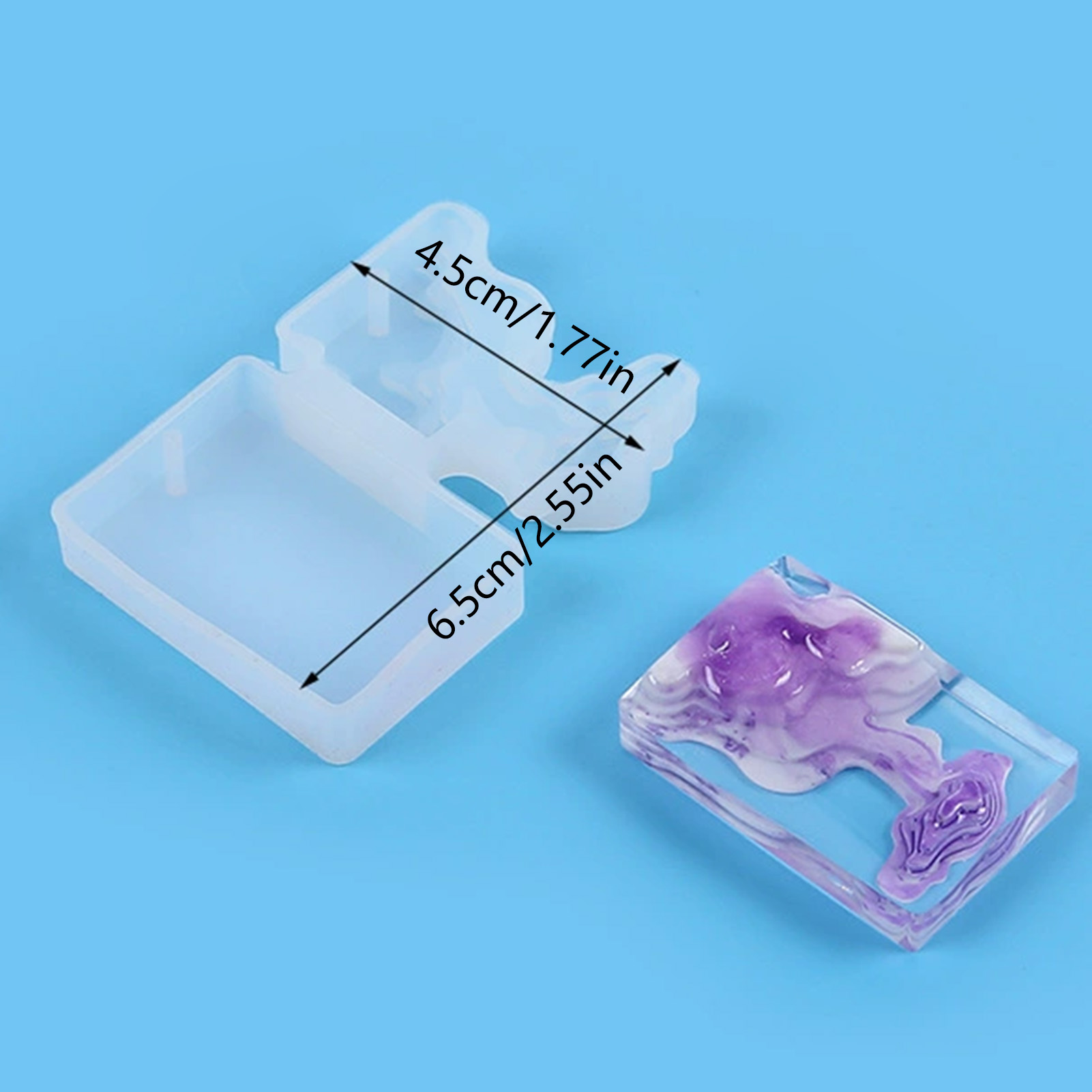 3pcs DIY Crystal Mold Set Roun - Geode Mold Silicone recension och pris