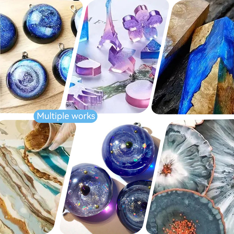 Starry Sky Epoxy Resin Pigment - Resin Jewelry Kit recension och pris