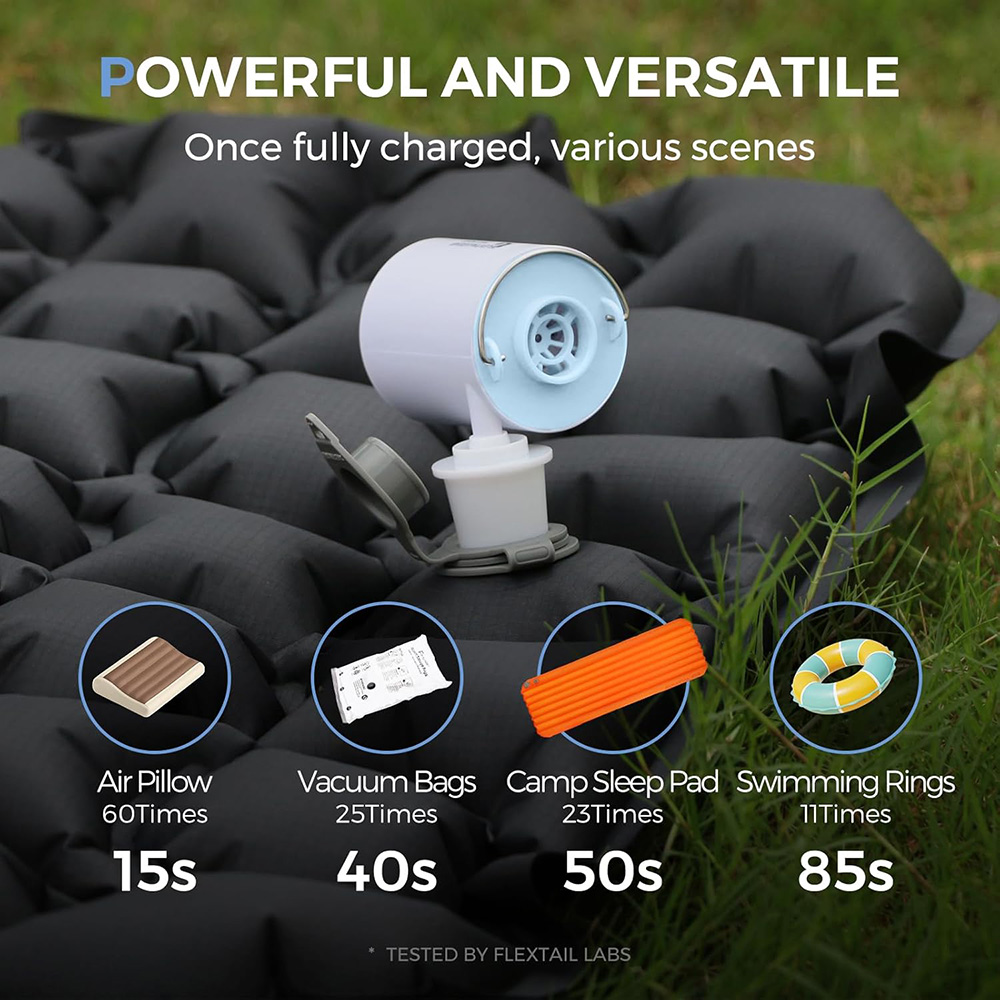 FLEXTAIL Portable Air Pump, Mi - Vacuum Chamber Small recension och pris