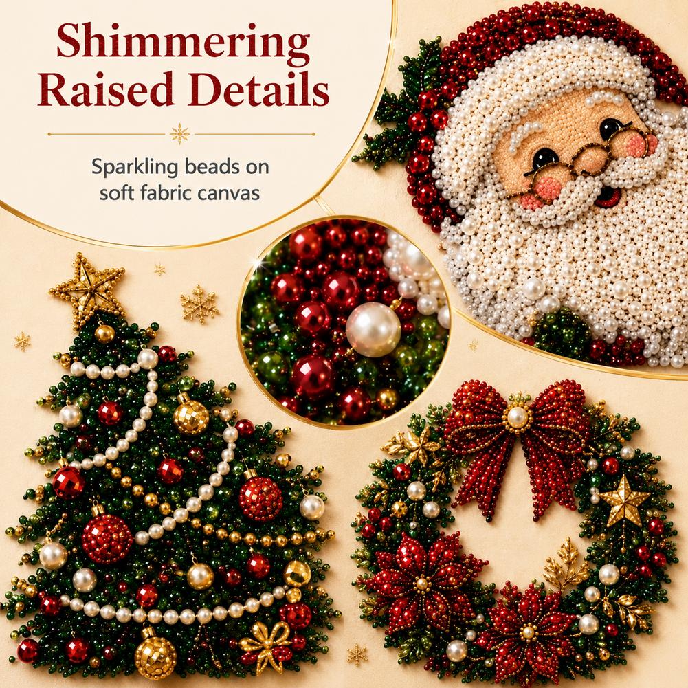Christmas Santa Claus Pearl Ar - Resin Craft Kit recension och pris