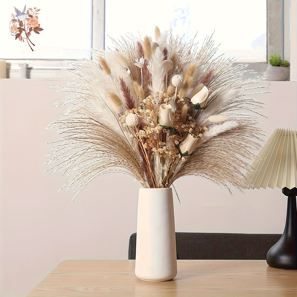 80Pcs Artificial Dried Flowers - Dried Flower Bulk recension och pris