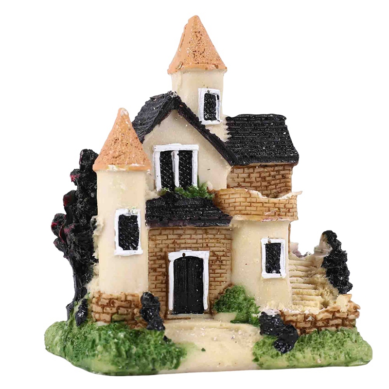 Cute Mini Resin House Miniatur - Crafting Resin recension och pris
