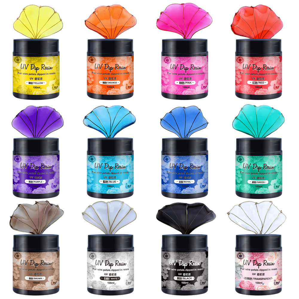 40/100ml UV DIP RESIN High Tra - Flower Preservation Resin recension och pris