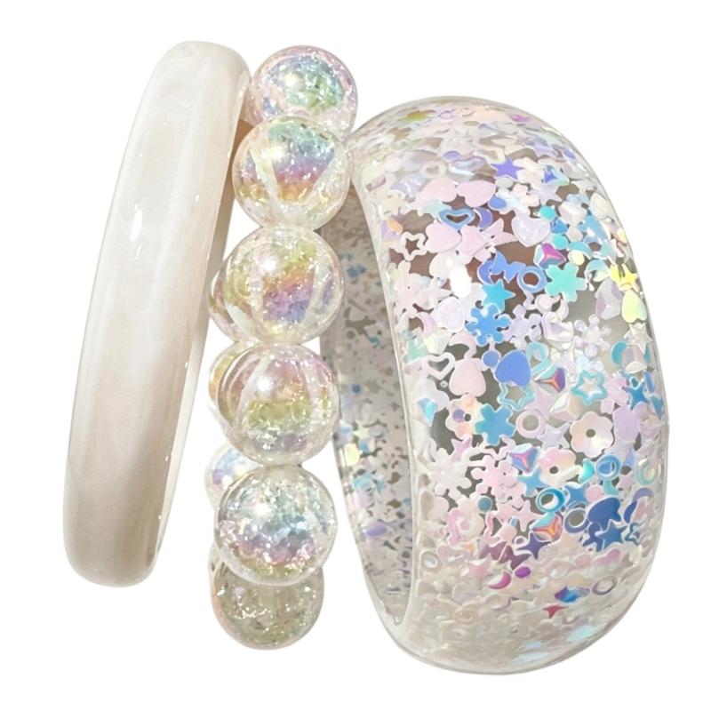 P9FE Pack Of 1 Set Colorful Gl - Resin Glitter Pack recension och pris