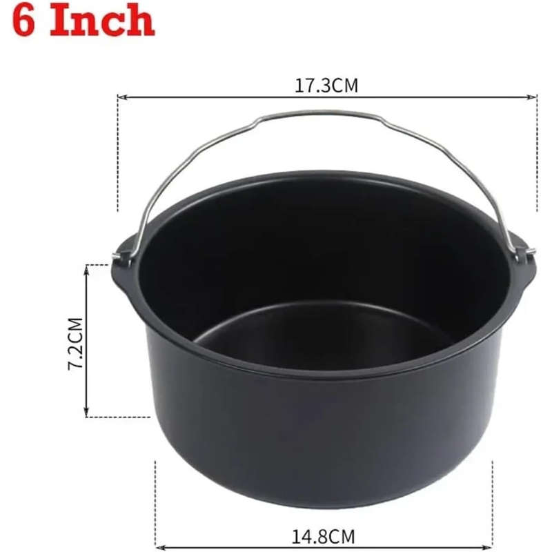 Metal Cake Mold Round Air Frye - Coaster Mold Round recension och pris