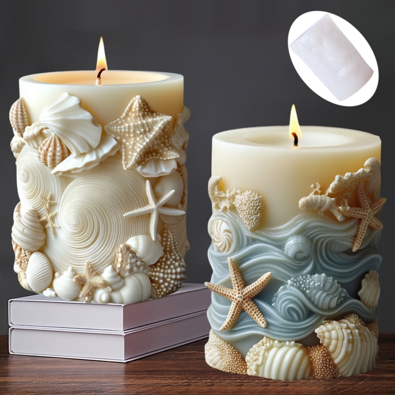 DIY Ocean style relief cylindr - Resin Ocean Wave Mold recension och pris