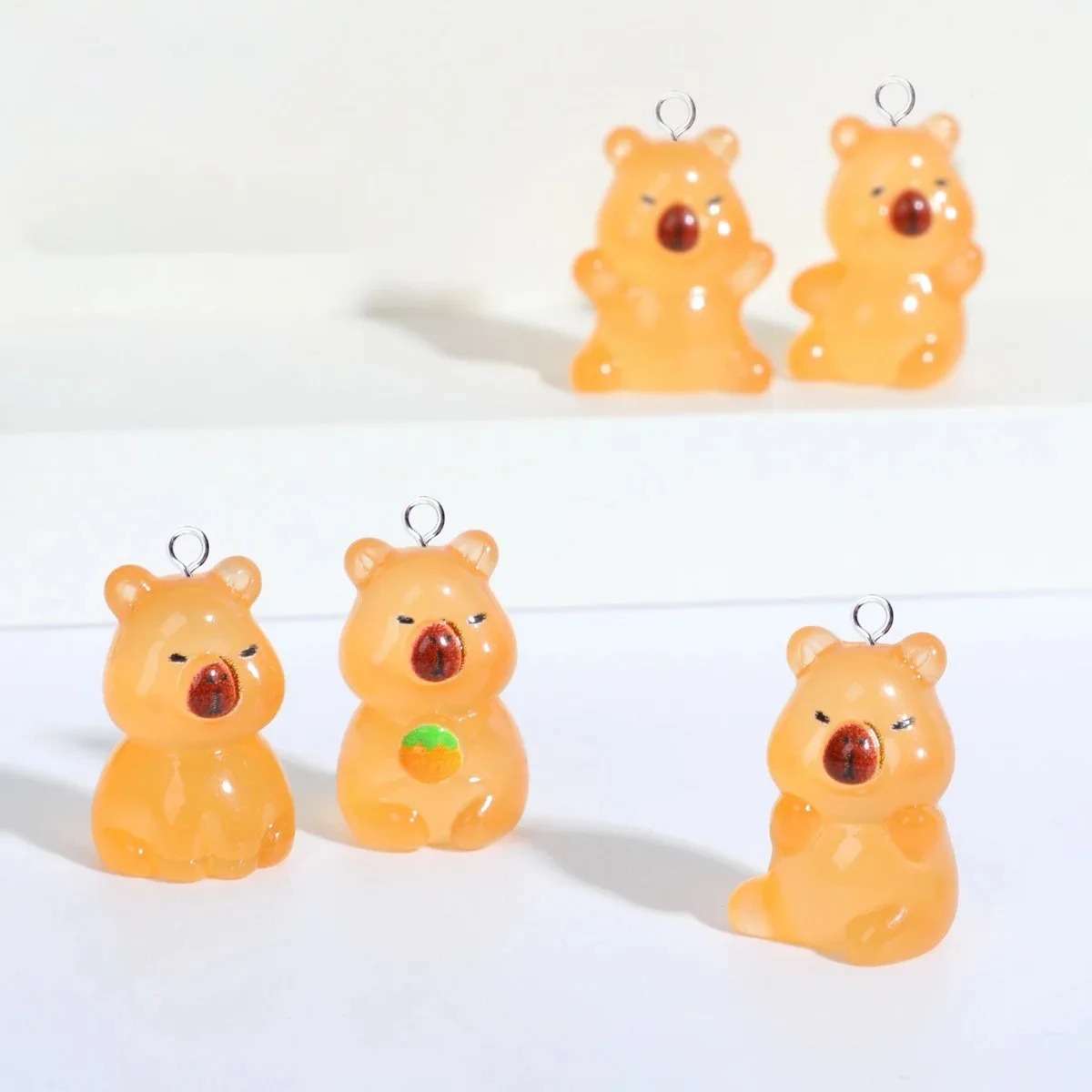 10Pcs Kawaii Flatback Floating - Resin Craft Supplies recension och pris