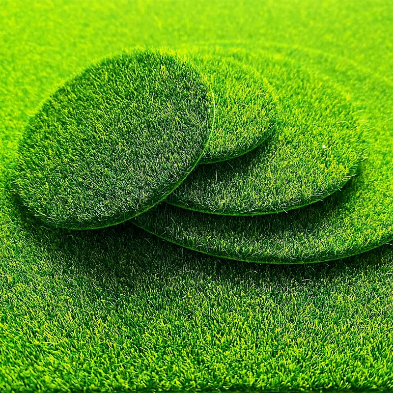 5/10Pcs Round Artificial Moss  - Terrarium Moss Art recension och pris
