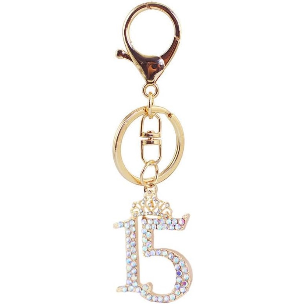 Glittering Number 15 Rhineston - Resin Glitter Pack recension och pris