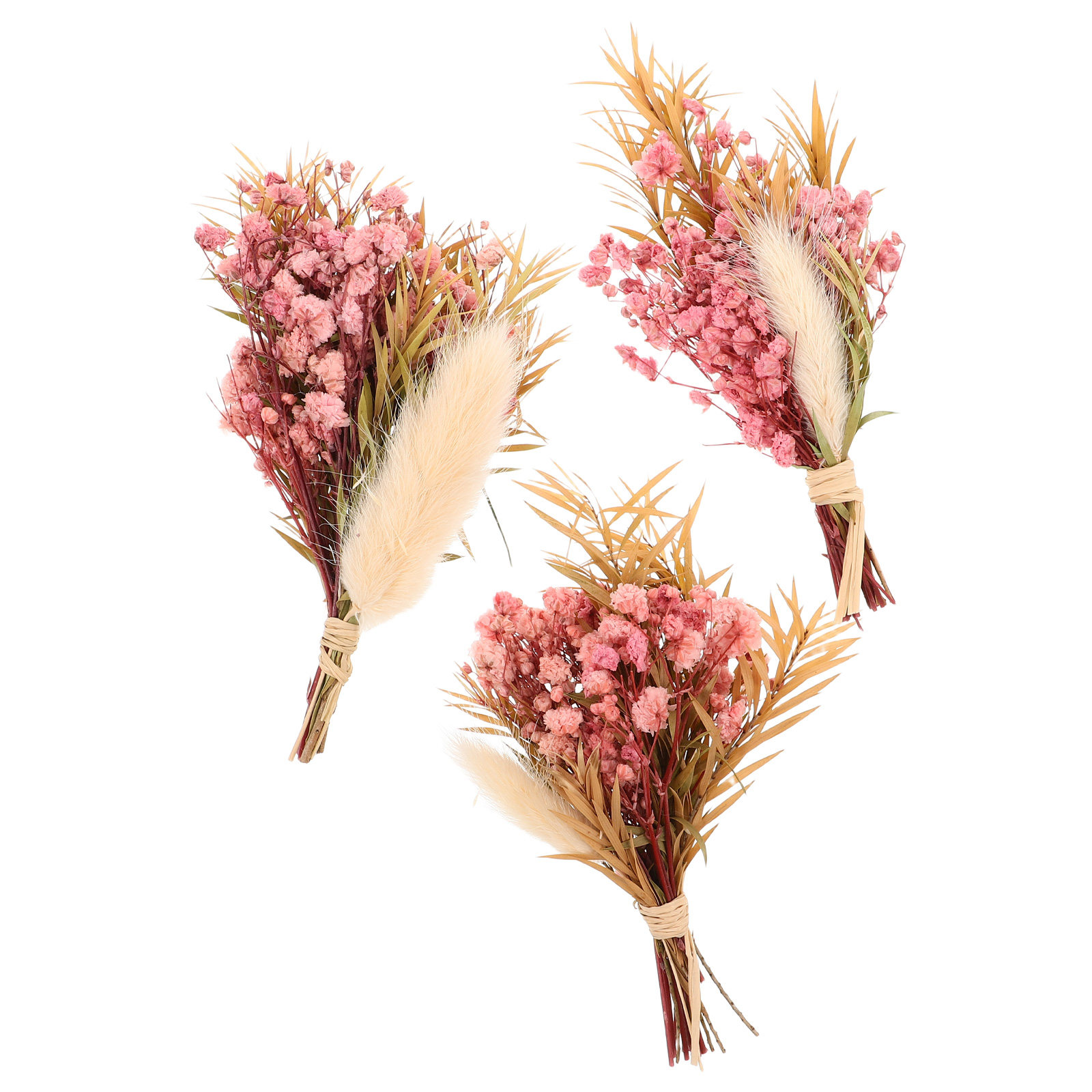 3Pcs Mini Dried Floral Bouquet - Dried Flower Bulk recension och pris