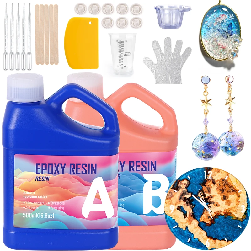 Easy Mixing Epoxy Resin Kit Cr - Resin Jewelry Kit recension och pris