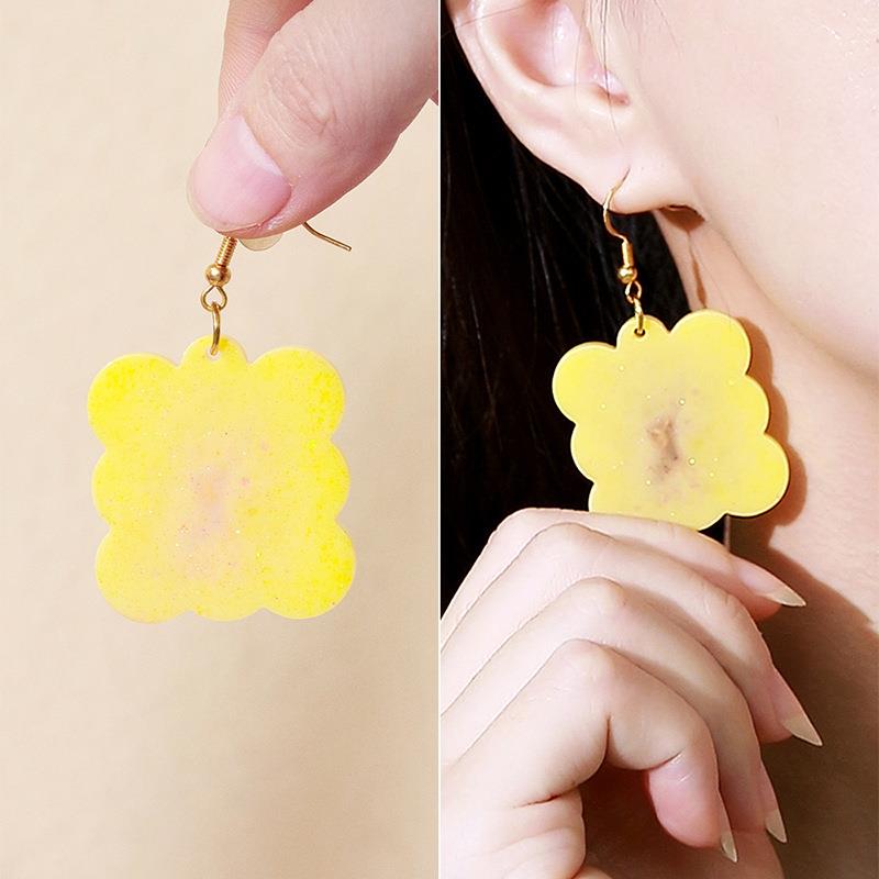 Geometry Earring Pendant Silic - Resin Ocean Wave Mold recension och pris