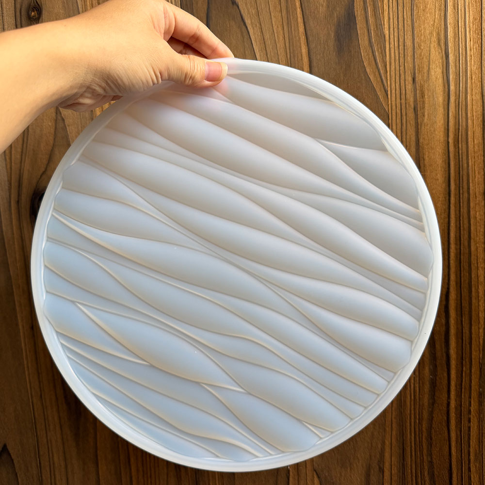 Large Round Tray Silicone Mold - Coaster Mold Round recension och pris
