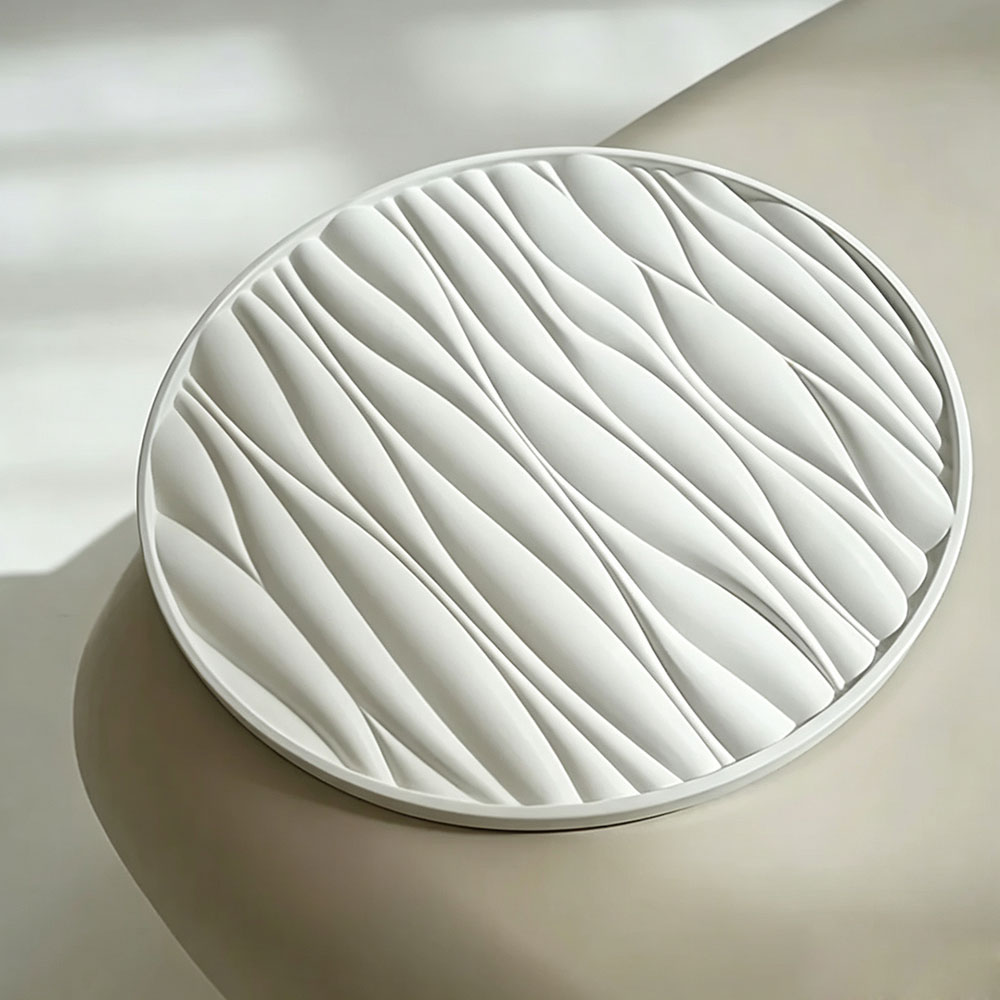 Large Round Tray Silicone Mold - Coaster Mold Round recension och pris