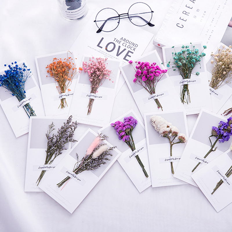10pcs A Gift Card Wedding Invi - Dried Flower Bulk recension och pris