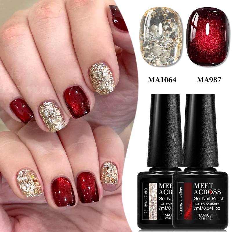 2pcs Magnetic Gel & Glitter Ge - Resin Glitter Pack recension och pris