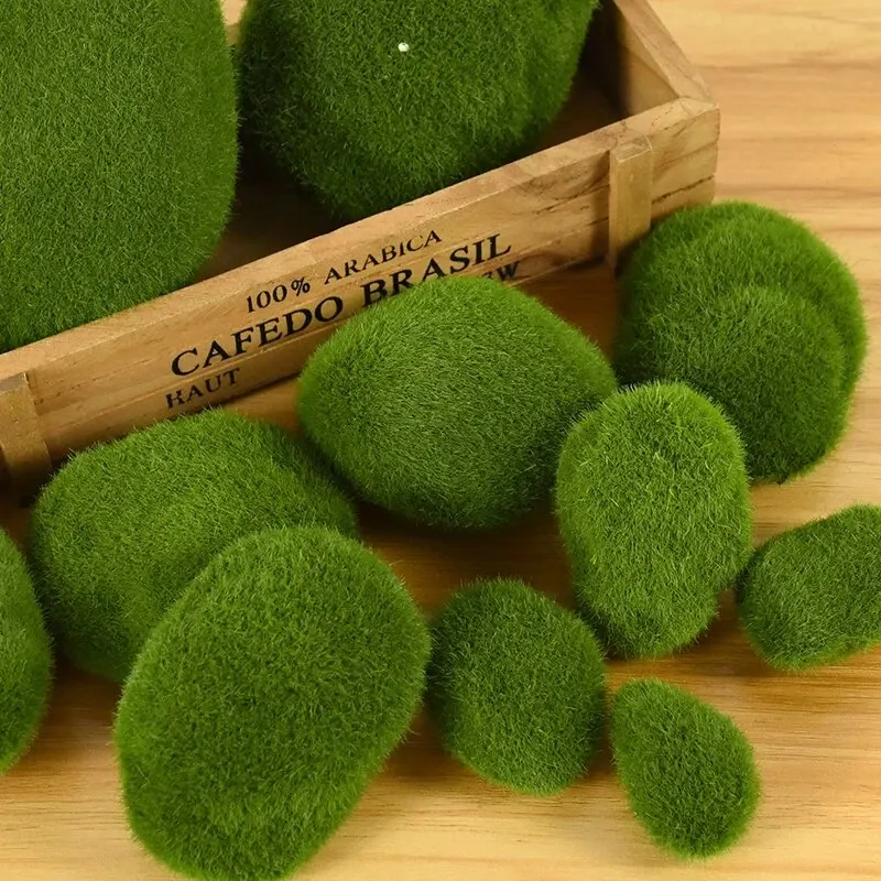 10Pcs Simulation Moss Stone Ar - Terrarium Moss Art recension och pris
