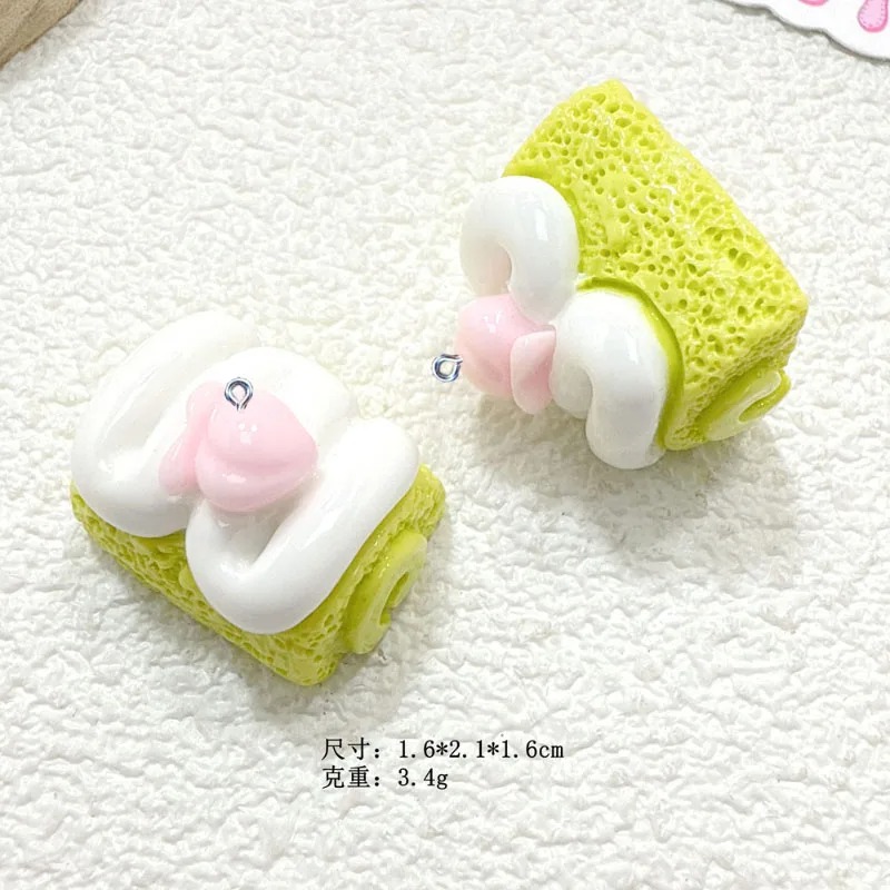 10Pcs Mini Simulated Cute Cake - Resin Craft Supplies recension och pris