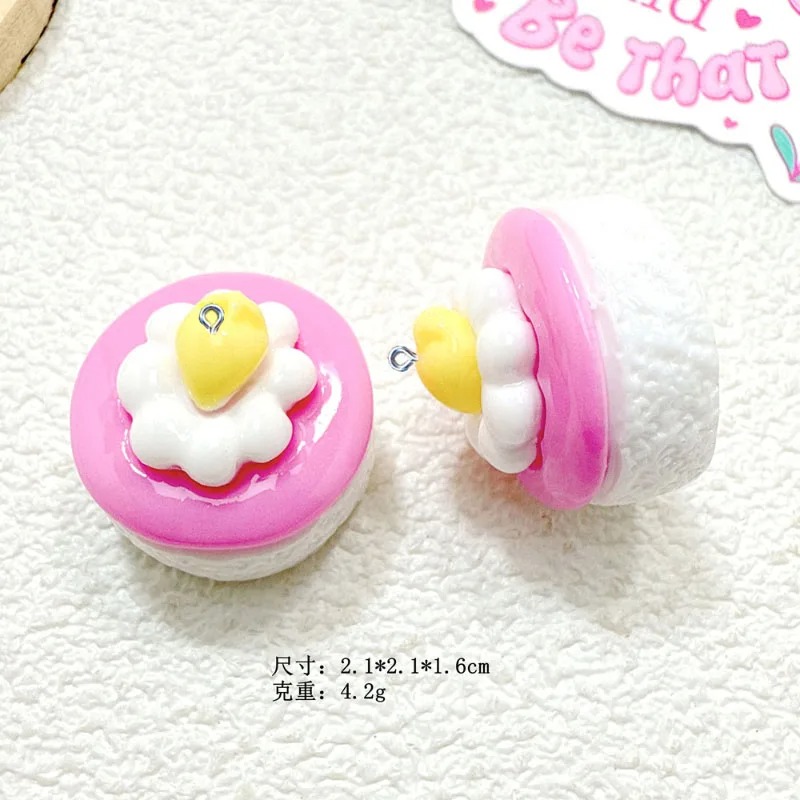 10Pcs Mini Simulated Cute Cake - Resin Craft Supplies recension och pris