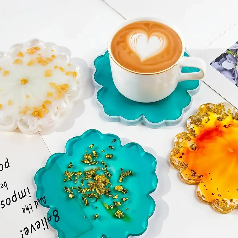 DIY Sakura Shaped Silicone Res - Geode Mold Silicone recension och pris