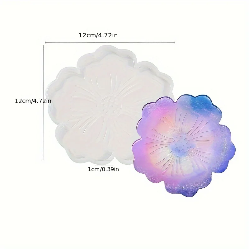 DIY Sakura Shaped Silicone Res - Geode Mold Silicone recension och pris