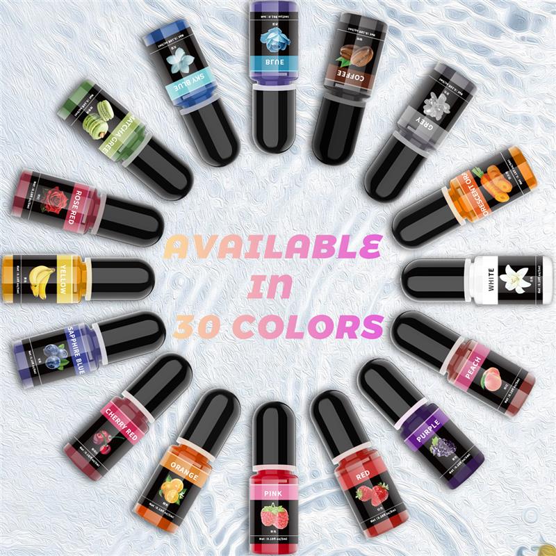 5ml/Bottle Epoxy Resin Pigment - Resin Pigment Set recension och pris