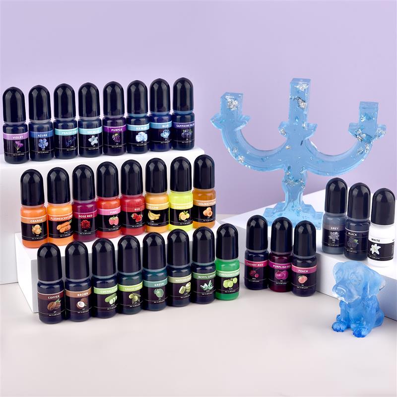 5ml/Bottle Epoxy Resin Pigment - Resin Pigment Set recension och pris