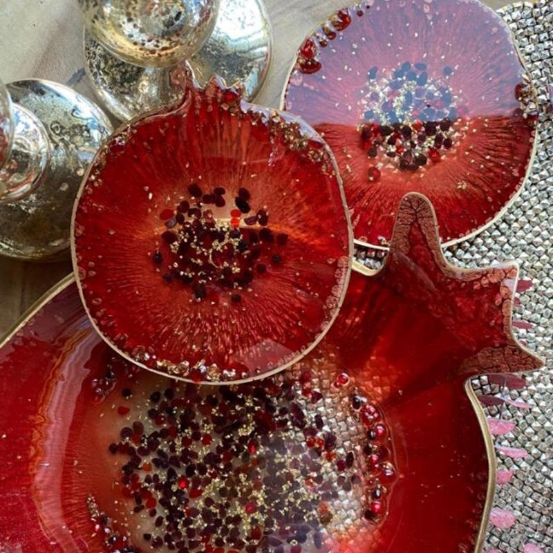 X6HE Pomegranate Geode Agate E - Geode Mold Silicone recension och pris