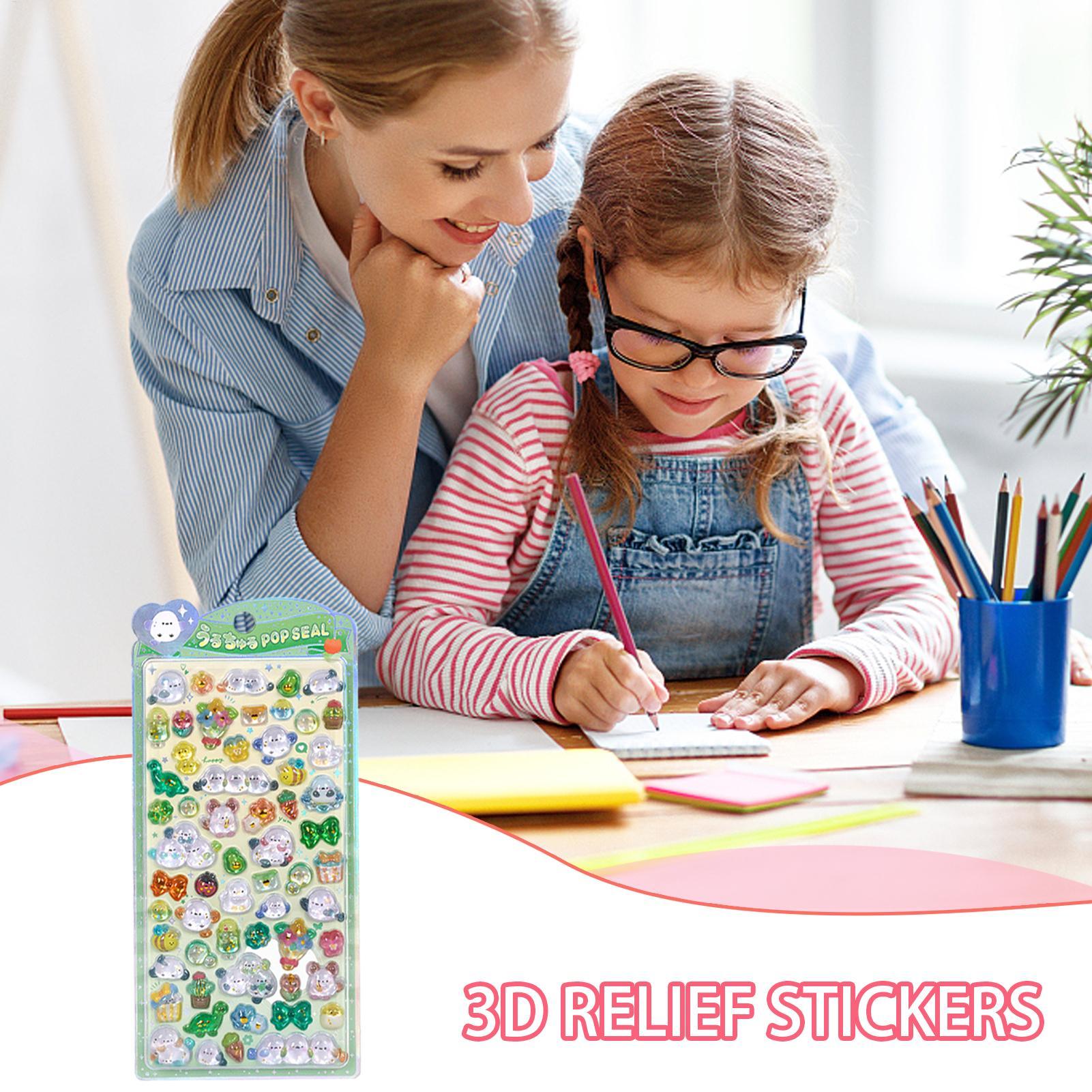 Cute Sticker Pack 3D Glitter S - Resin Glitter Pack recension och pris