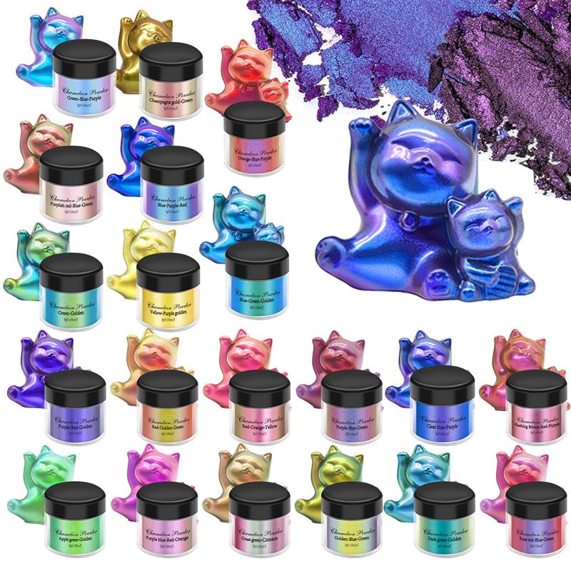 3g Mirror Chameleons Resin Pig - Resin Pigment Set recension och pris