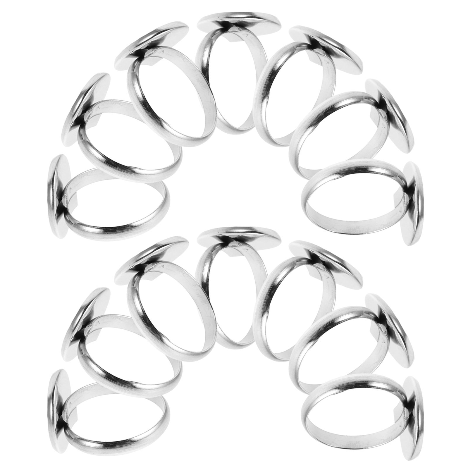 20Pcs 14Mm Stainless Steel Adj - Crafting Resin recension och pris
