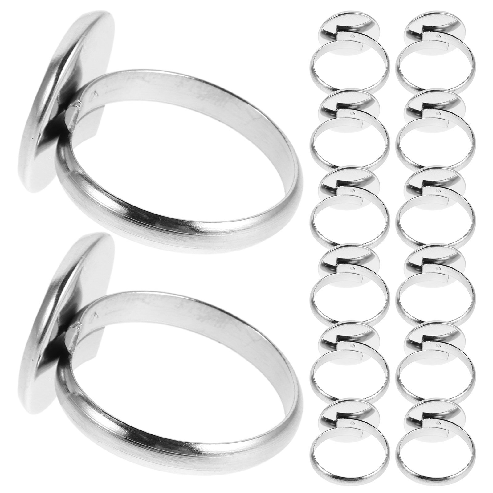 20Pcs 14Mm Stainless Steel Adj - Crafting Resin recension och pris