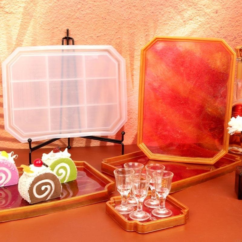 Chinese Tray Mold for DIY Maki - Geode Mold Silicone recension och pris