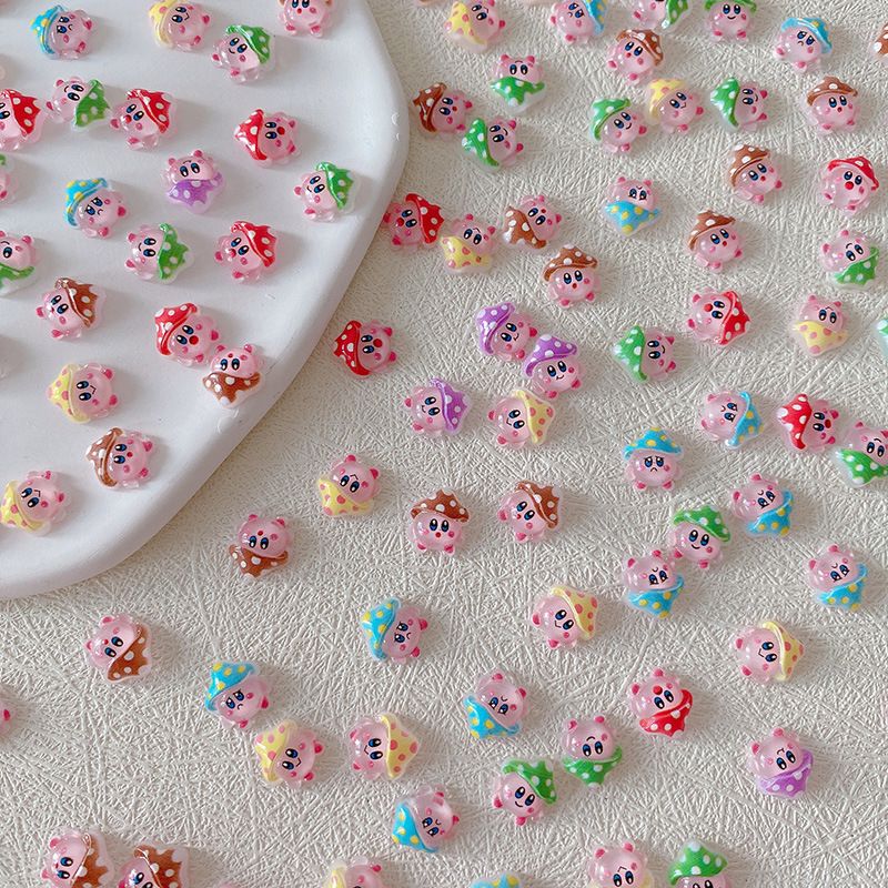 2/10/20pcs Kirby Nail Charms 3 - Crafting Resin recension och pris