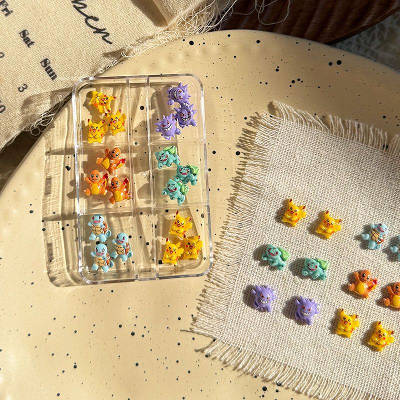 Pokemon nail art accessories,  - Crafting Resin recension och pris