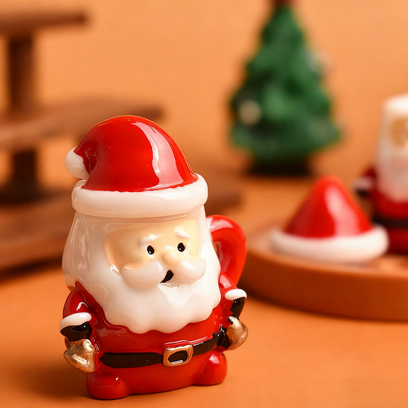 Mini Santa Teacup Ornament - R - Resin Craft Supplies recension och pris
