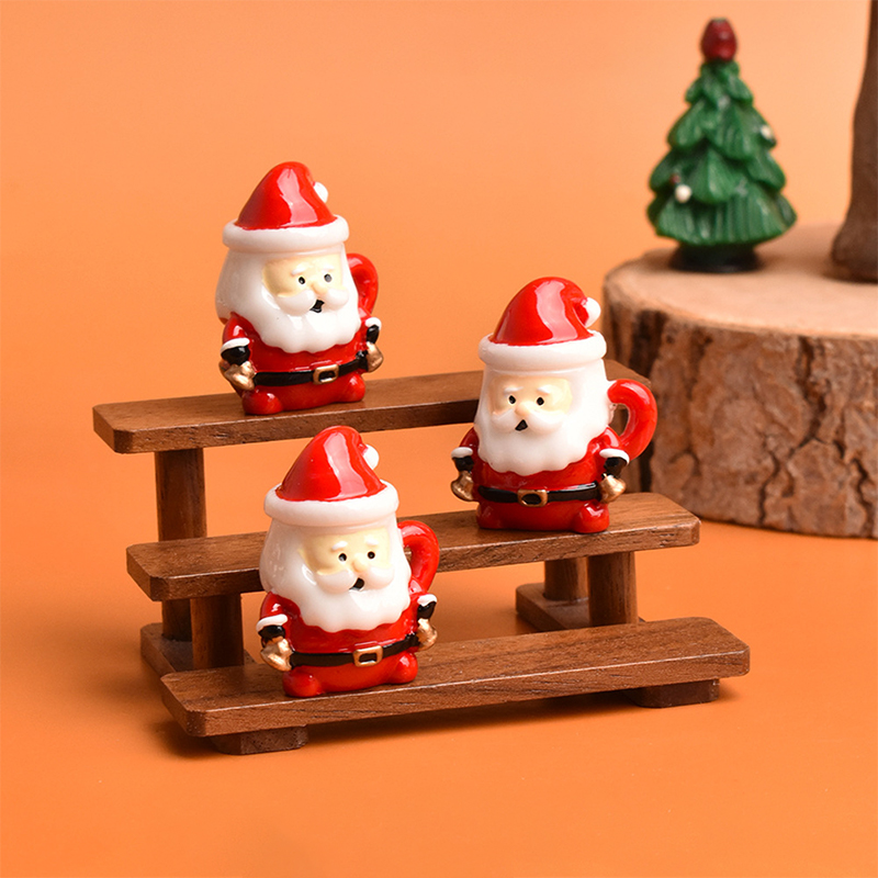 Mini Santa Teacup Ornament - R - Resin Craft Supplies recension och pris