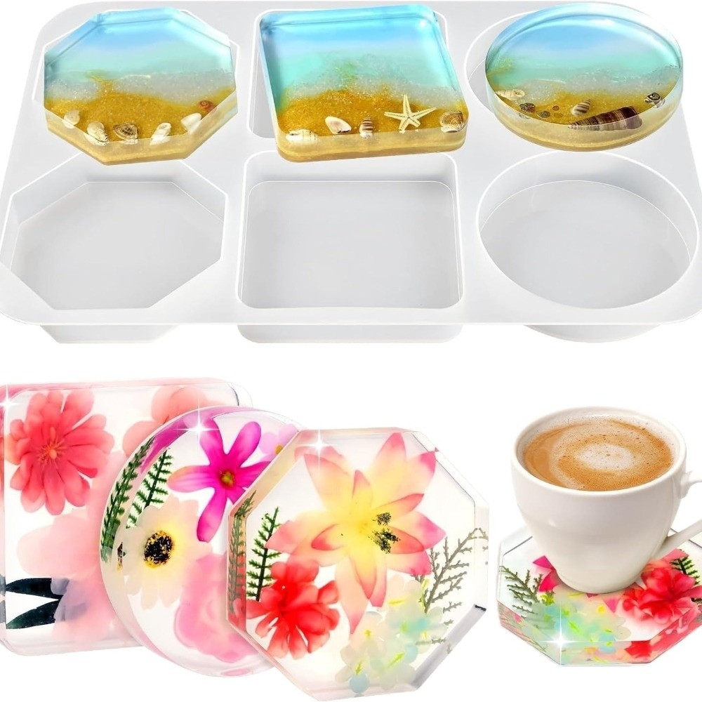 Creative Coasters Silicone Mol - Coaster Mold Round recension och pris