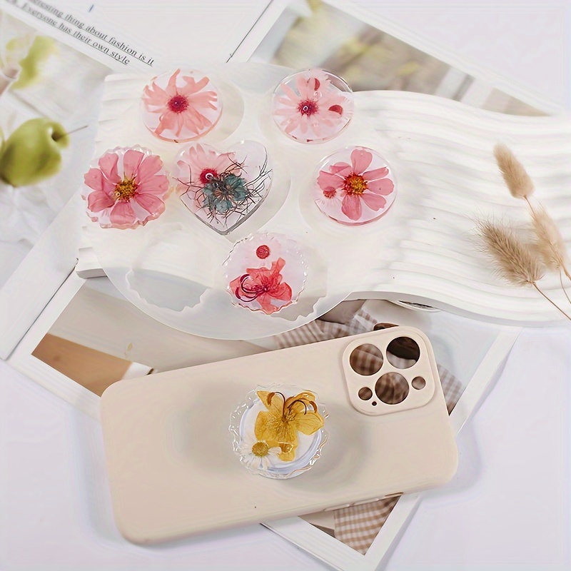 11Pcs, Irregular Phone Holder  - Coaster Mold Round recension och pris