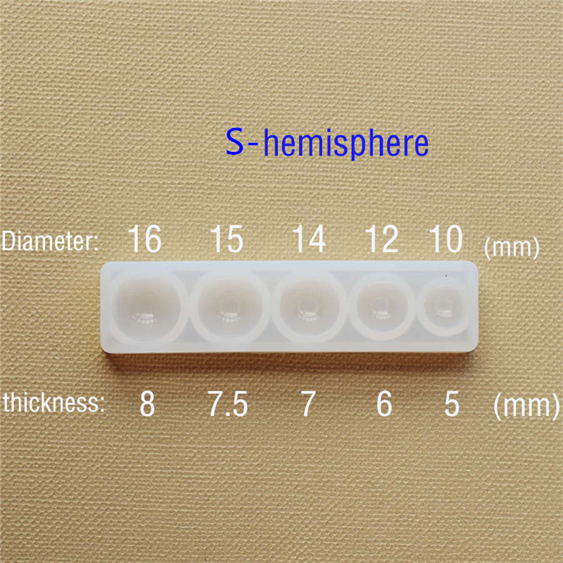 Silicone Mold half ball Oblate - Resin Ocean Wave Mold recension och pris