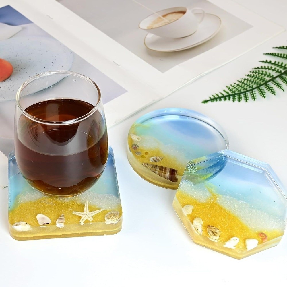 Easy To Use Creative Coasters  - Coaster Mold Round recension och pris