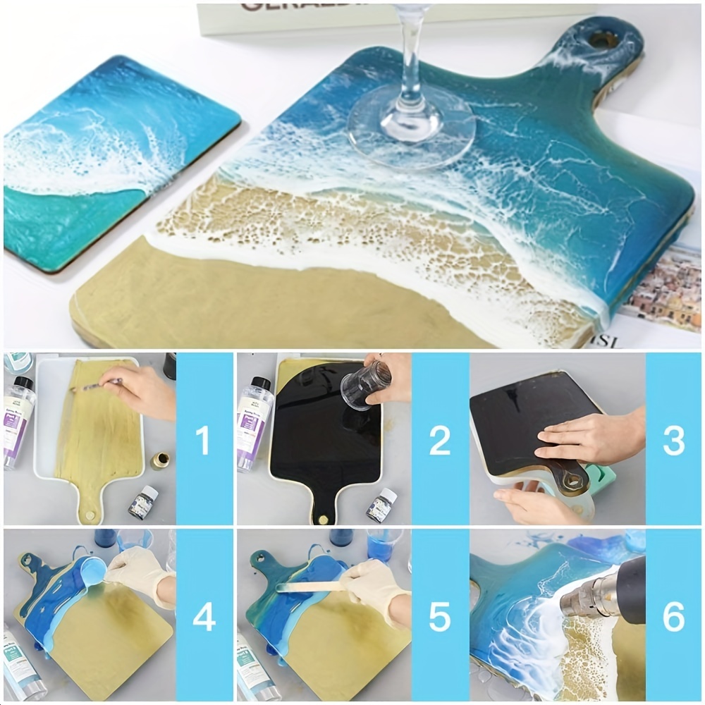 Epoxy Resin Silicone Tray Cast - Geode Mold Silicone recension och pris