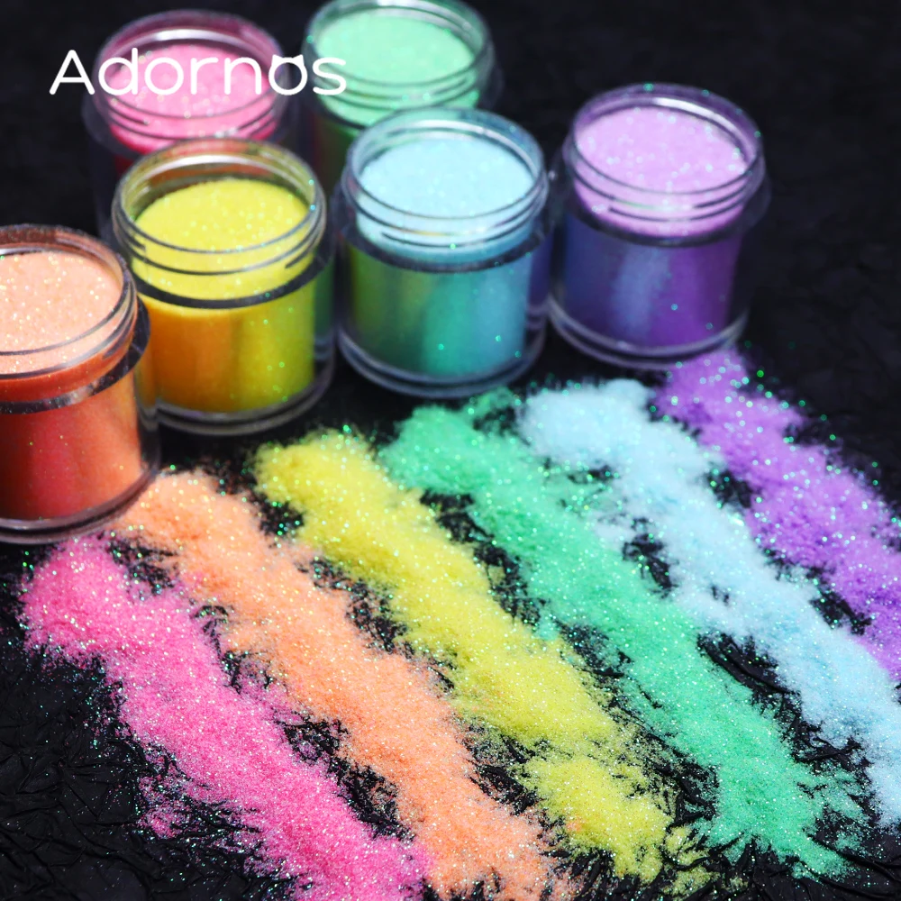 Iridescent Glitter Sugar Powde - Resin Pigment Set recension och pris